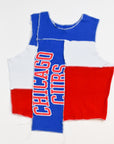 Upcycled Cubs Scrappy Tank Top