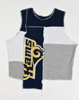 Upcycled Rams Scrappy Tank Top