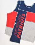 Upcycled Patriots Scrappy Tank Top