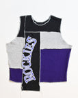 Upcycled Rockies Scrappy Tank Top