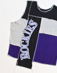 Upcycled Rockies Scrappy Tank Top