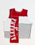 Upcycled Alabama Scrappy Tank Top