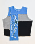 Upcycled Panthers Scrappy Tank Top