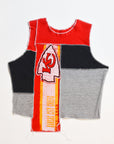 Upcycled Chiefs Scrappy Tank Top