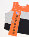 Upcycled Bengals Scrappy Tank Top