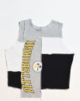 Upcycled Steelers Scrappy Tank Top