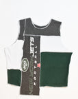 Upcycled Jets Scrappy Tank Top