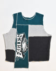 Upcycled Eagles Scrappy Tank Top