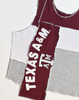 Upcycled Texas A&M Scrappy Tank Top