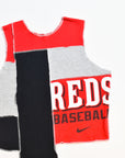 Upcycled Reds Scrappy Tank Top