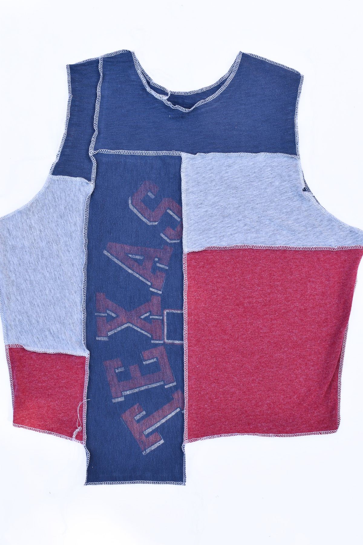 Upcycled Rangers Scrappy Top