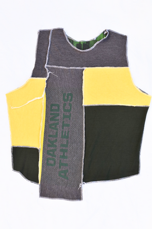 Upcycled Oakland Athletics Scrappy Tank Top