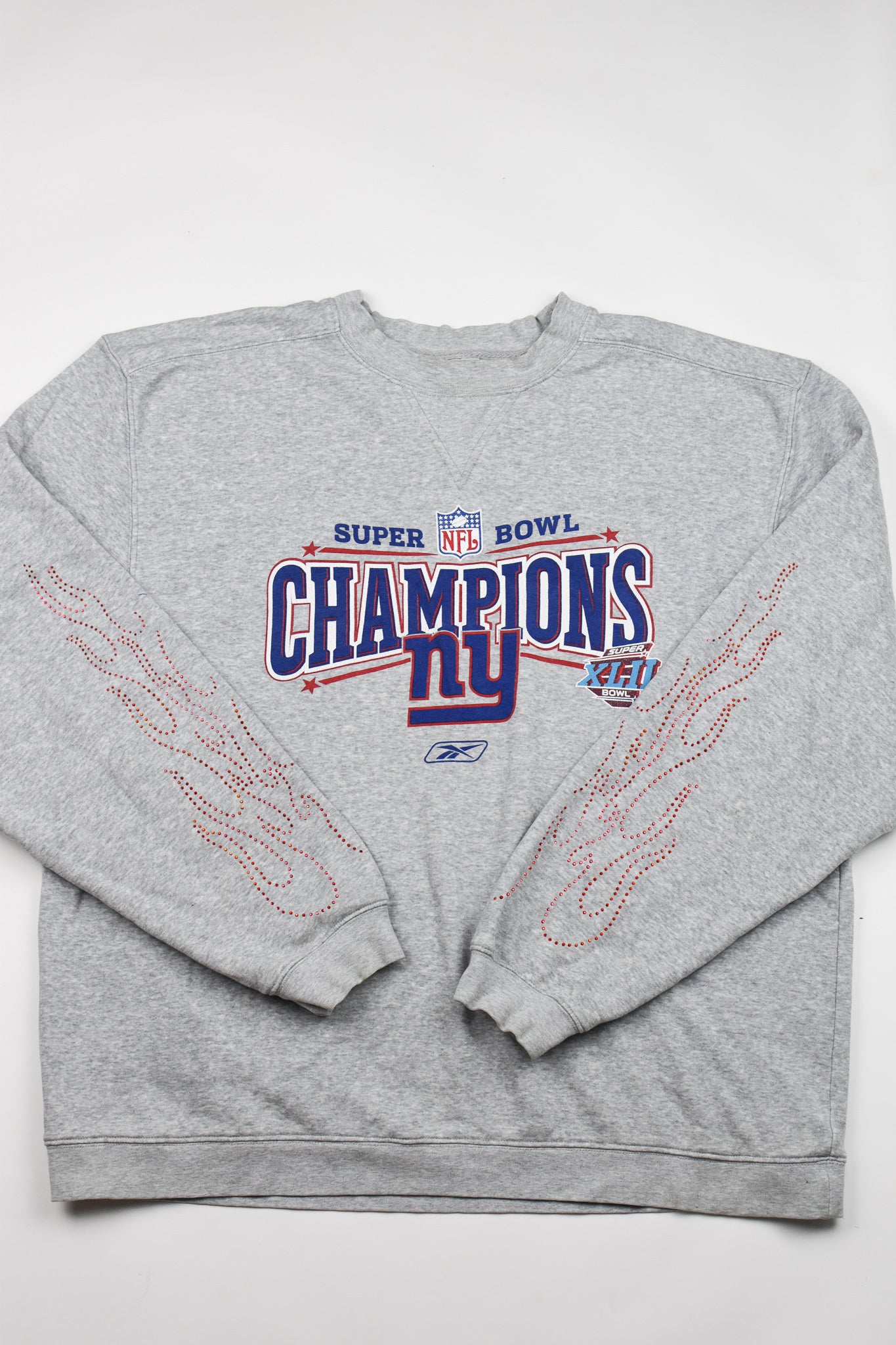 VINTAGE RHINESTONED NY GIANTS TSHIRT