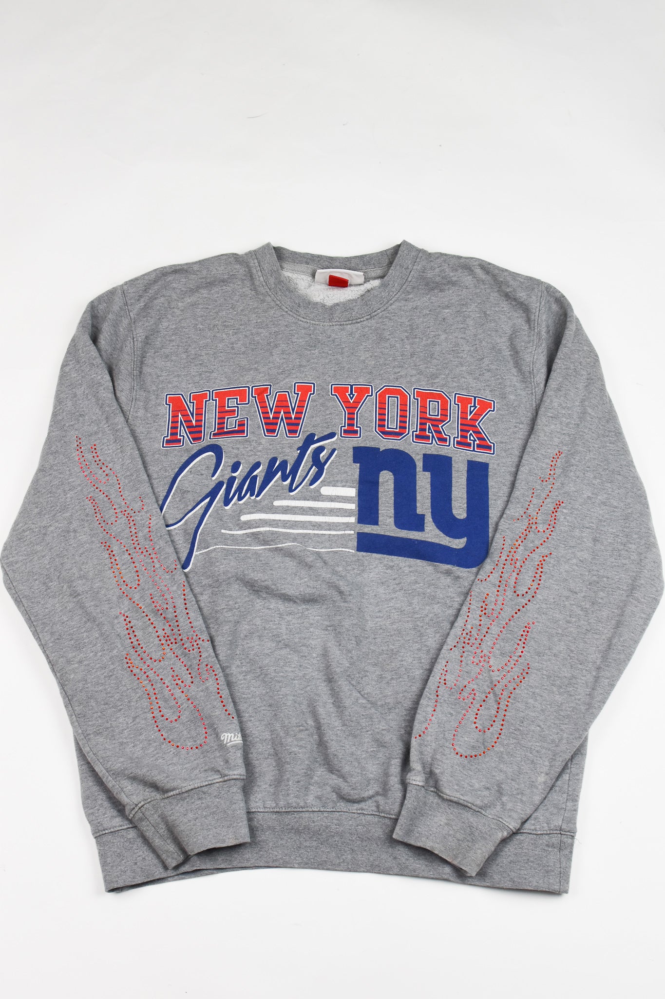 VINTAGE RHINESTONED NY GIANTS TSHIRT