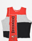 Upcycled Buccaneers Scrappy Tank Top