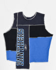 Upcycled Panthers Scrappy Tank Top