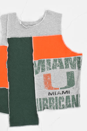Upcycled Miami Scrappy Tank Top