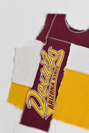 Upcycled Arizona State Scrappy Tank Top