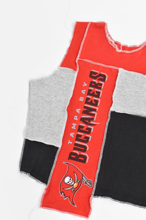 Upcycled Buccaneers Scrappy Tank Top