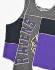 Upcycled Ravens Scrappy Tank Top