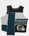 Upcycled Jaguars Scrappy Tank Top