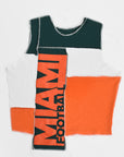 Upcycled Miami Scrappy Tank Top