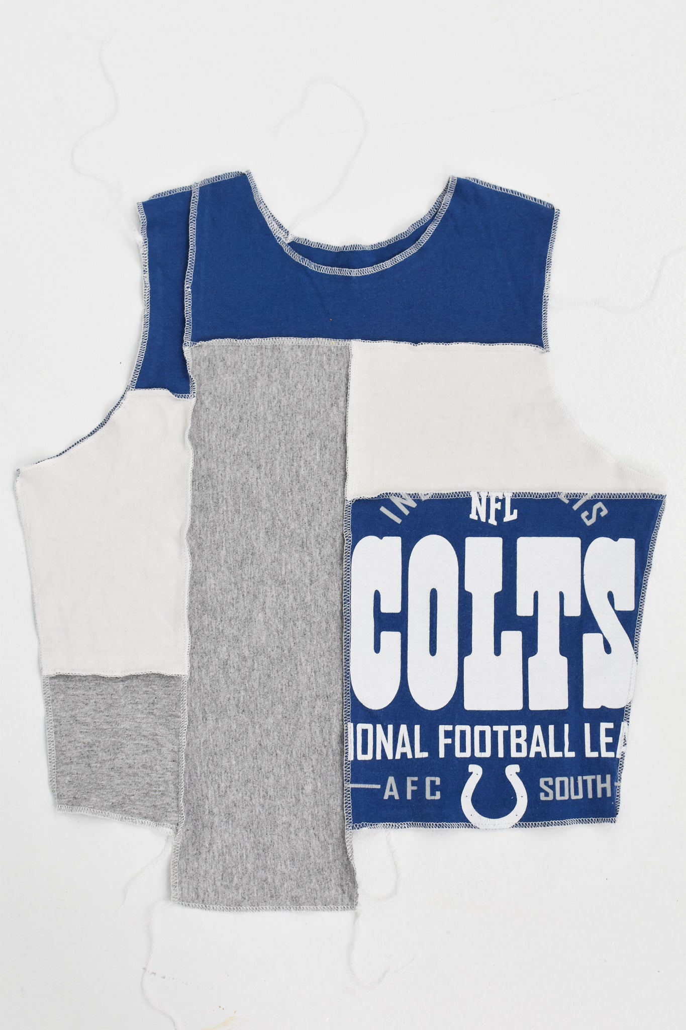 Upcycled Colts ScrappyTank Top