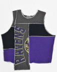 Upcycled Ravens Scrappy Tank Top