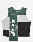 Upcycled Jets Scrappy Tank Top