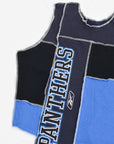 Upcycled Panthers Scrappy Tank Top